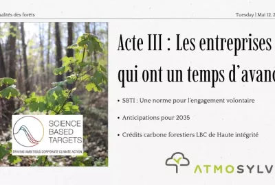 Acte 3 - SBTI - les entreprises qui ont un temps d'avance